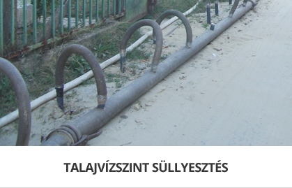Talajvízszint süllyesztés
